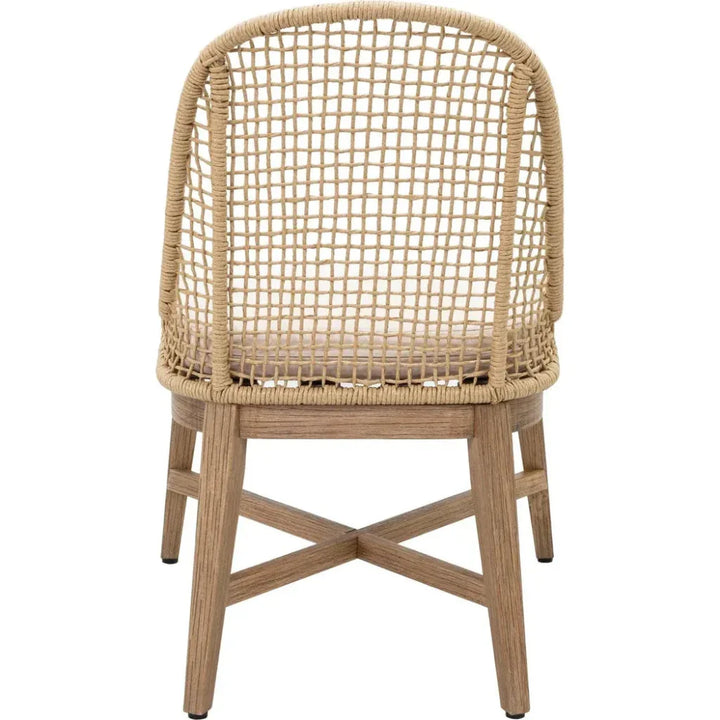 Nautilus Dining Chair 2PC Natural Outdoor-Outdoor Dining Chairs-Seasonal Living-LOOMLAN