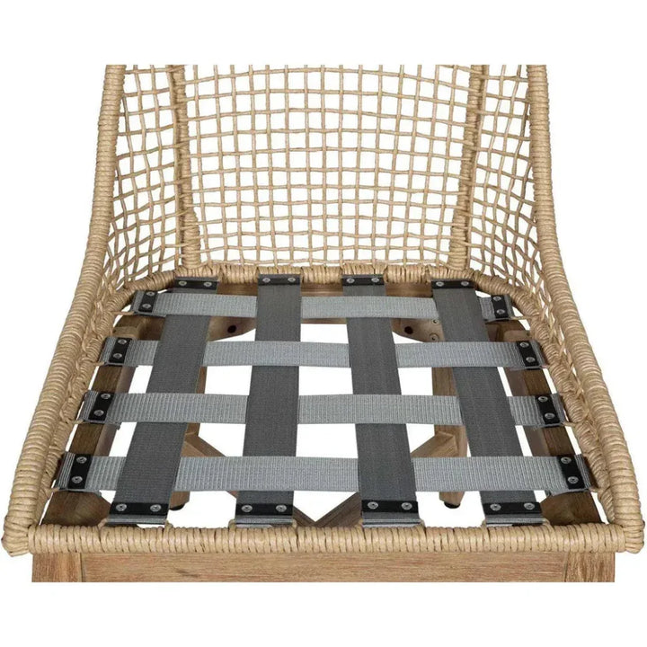 Nautilus Dining Chair 2PC Natural Outdoor-Outdoor Dining Chairs-Seasonal Living-LOOMLAN