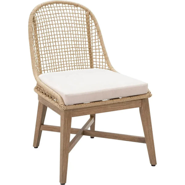 Nautilus Dining Chair 2PC Natural Outdoor-Outdoor Dining Chairs-Seasonal Living-LOOMLAN