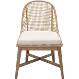 Nautilus Dining Chair 2PC Natural Outdoor