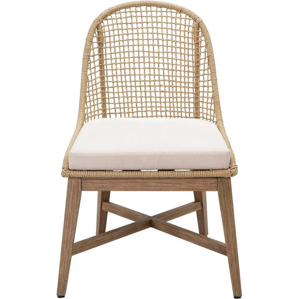 Nautilus Dining Chair 2PC Natural Outdoor