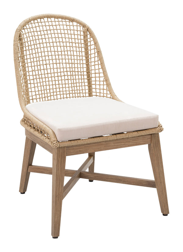 Nautilus Dining Chair Set of Two by John Kelly - Natural Outdoor-Outdoor Dining Chairs-Seasonal Living-LOOMLAN