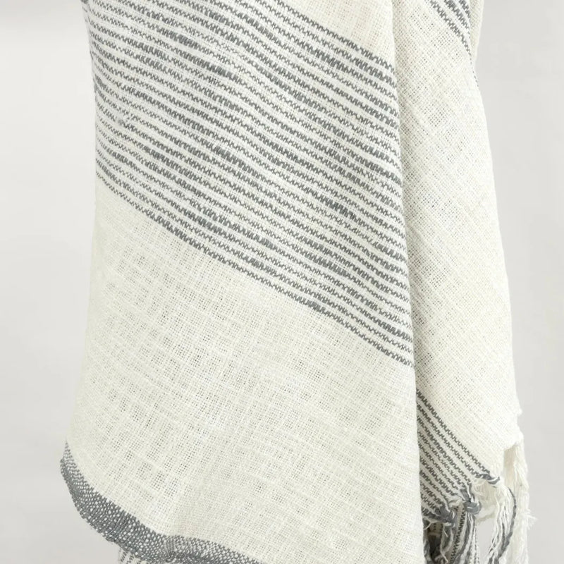 Nelly Boho Cotton Throw Blanket