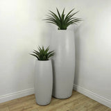 New Bullet Outdoor Fiberglass Planter-Planters-Le Present-LOOMLAN