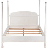 New Douglas Wood White Washed Bed Frame Beds LOOMLAN By Noir