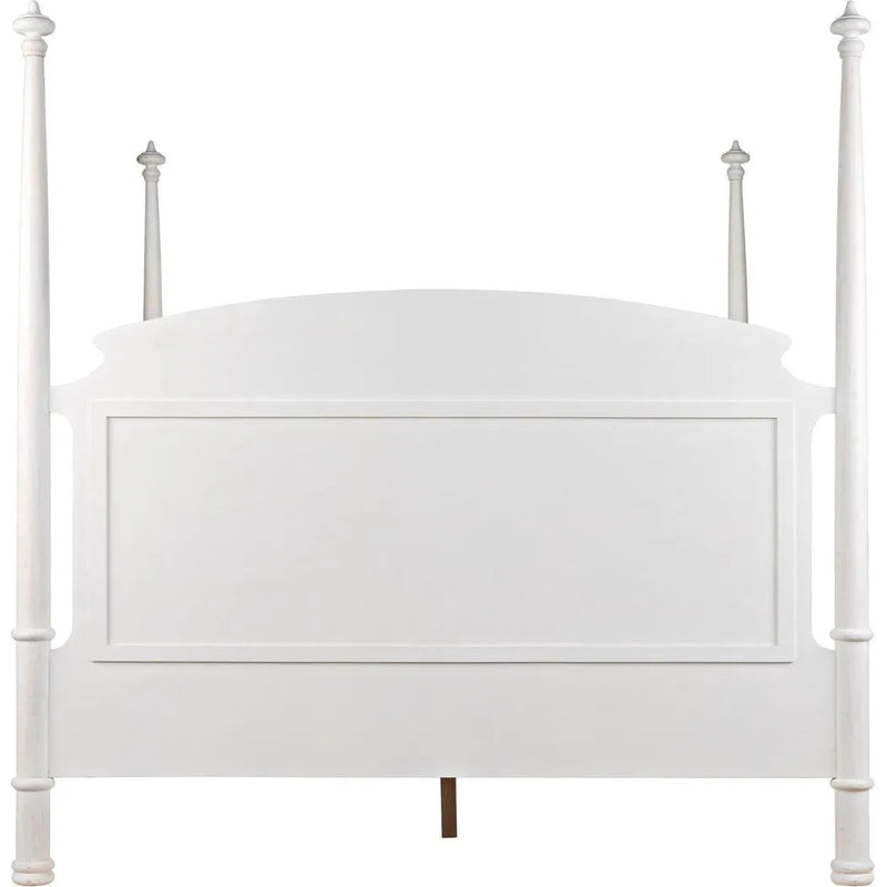 New Douglas Wood White Washed Bed Frame Beds LOOMLAN By Noir