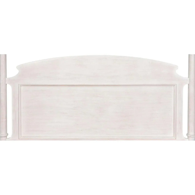 New Douglas Wood White Washed Bed Frame Beds LOOMLAN By Noir