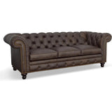 Freedom Found - Handcrafted Leather Couch Sofas & Loveseats LOOMLAN By Uptown Sebastian