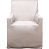 Newman Top Grain Leather Chair-Club Chairs-Olivia + Quinn-LOOMLAN