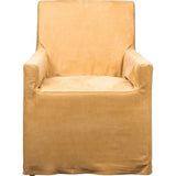 Newman Top Grain Leather Chair-Club Chairs-Olivia + Quinn-LOOMLAN