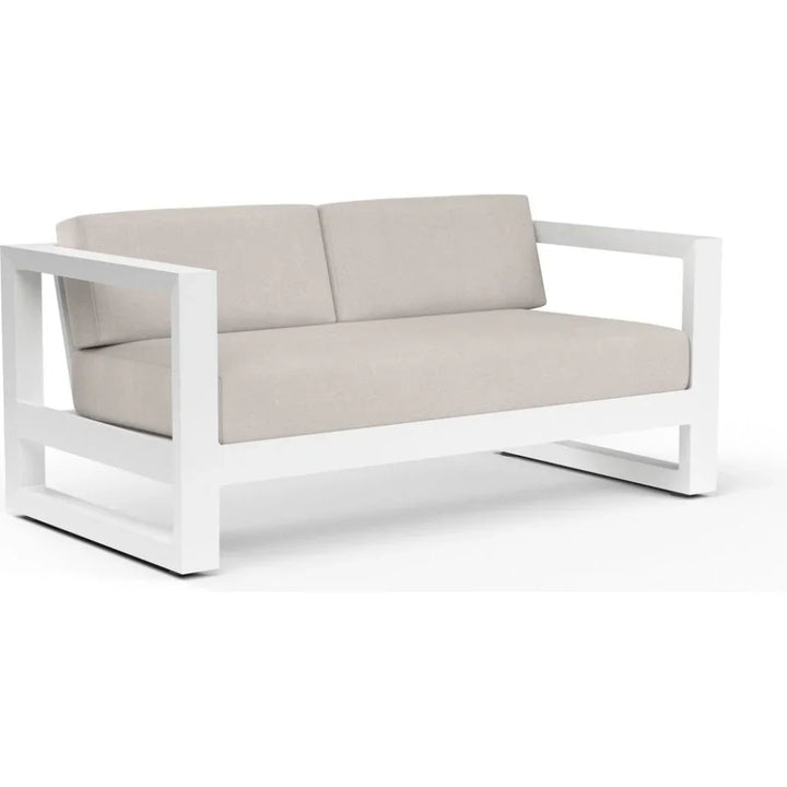 Newport Sunbrella Outdoor Loveseat - LOOMLAN - Sunset West - Outdoor Sofas & Loveseats