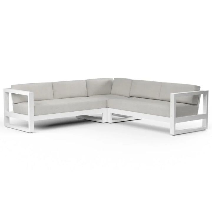 Newport Sunbrella Outdoor Sectional Sofa - LOOMLAN - Sunset West - Outdoor Sofas & Loveseats