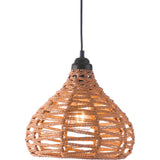 Nezz Ceiling Lamp Natural Pendants LOOMLAN By Zuo Modern