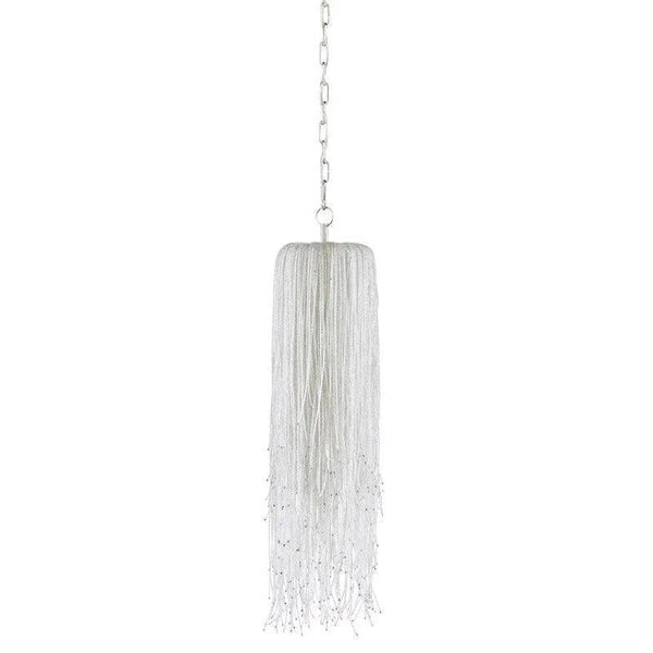Nickel Clear Capelli Pendant Pendants LOOMLAN By Currey & Co