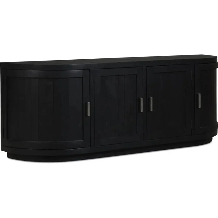 Nicola Natural Wood Media Cabinet - LOOMLAN - Moe's Home - TV Stands & Media Centers