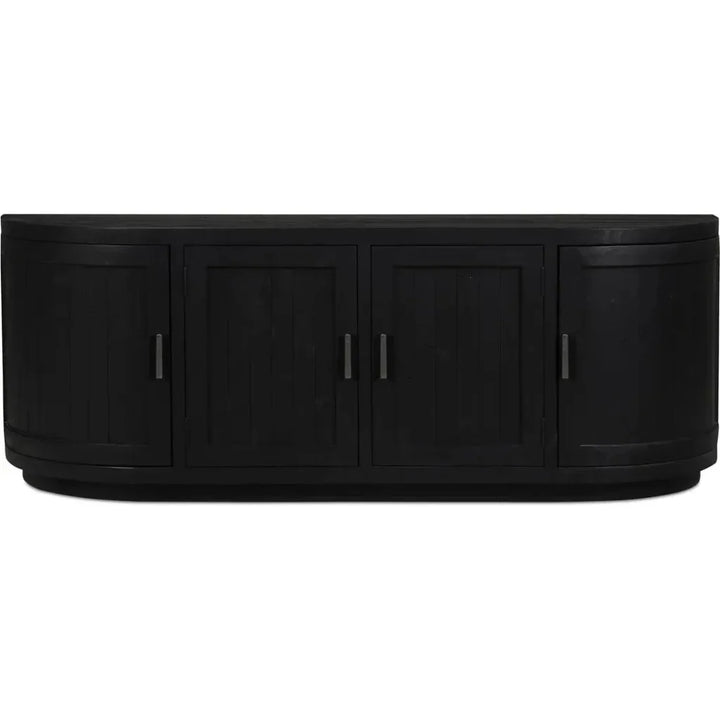 Nicola Natural Wood Media Cabinet - LOOMLAN - Moe's Home - TV Stands & Media Centers