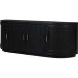 Nicola Natural Wood Media Cabinet-TV Stands & Media Centers-Moe's Home-LOOMLAN