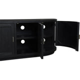 Nicola Natural Wood Media Cabinet-TV Stands & Media Centers-Moe's Home-LOOMLAN