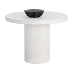 Nicolette Concrete Outdoor Round Dining Table