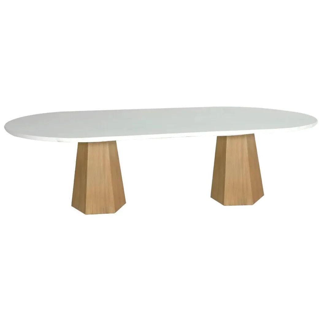 Nicolya Outdoor Oval Dining Table