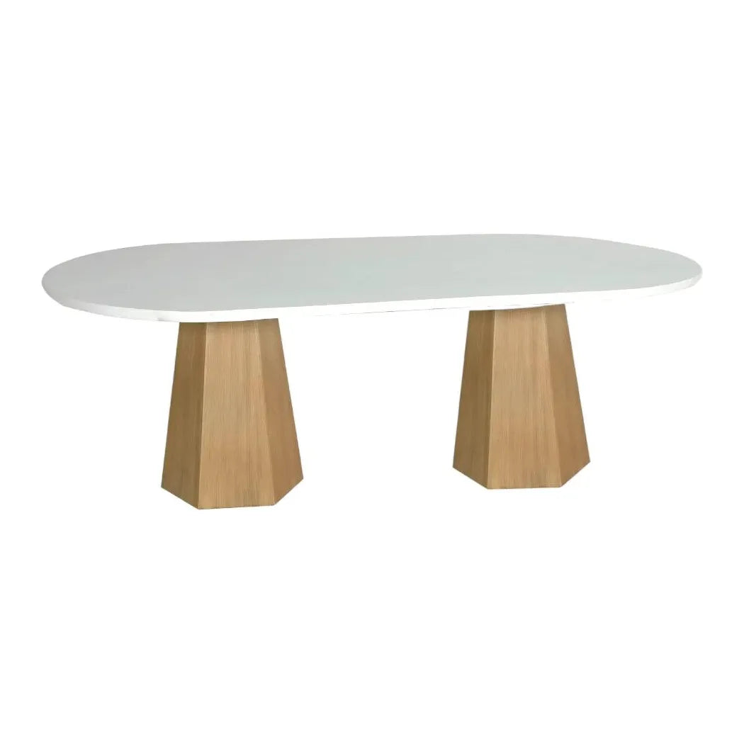 Nicolya Outdoor Oval Dining Table