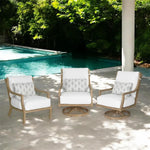 Nicoya High Back Swivel Rocking Lounge Chair Sunbrella