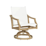 Nicoya Sling Swivel Rocking Dining Chair By Castelle