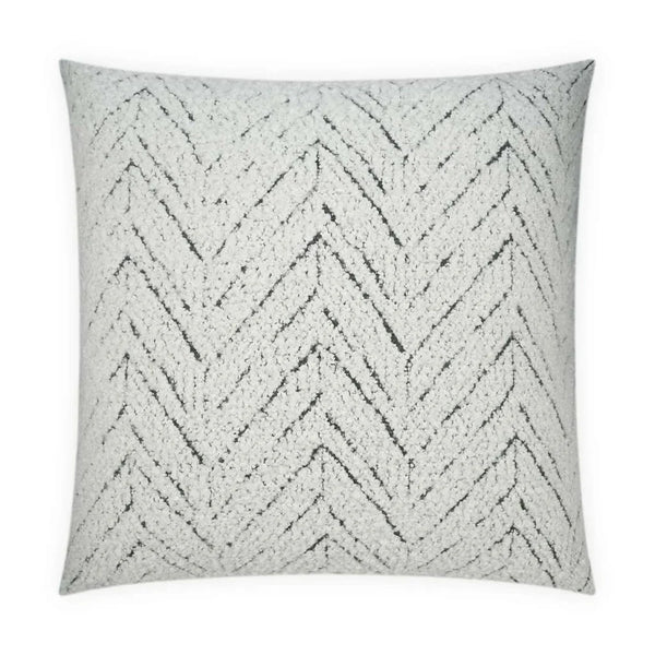 Nifty Handmade White Cotton Throw Pillow - LOOMLAN - D.V. Kap - Throw Pillows