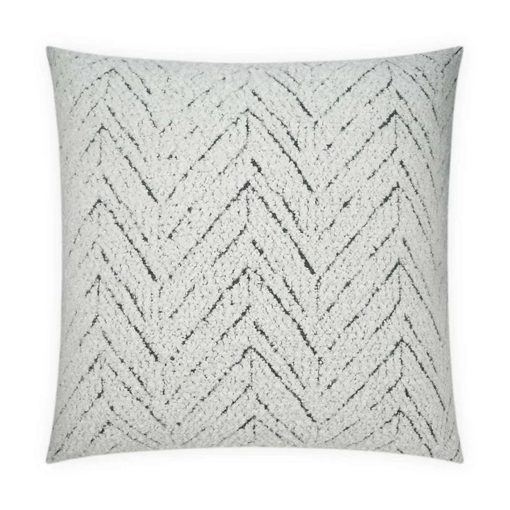 Nifty Handmade White Cotton Throw Pillow - LOOMLAN - D.V. Kap - Throw Pillows