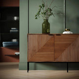 Nikita Iron Based Wooden Sideboard