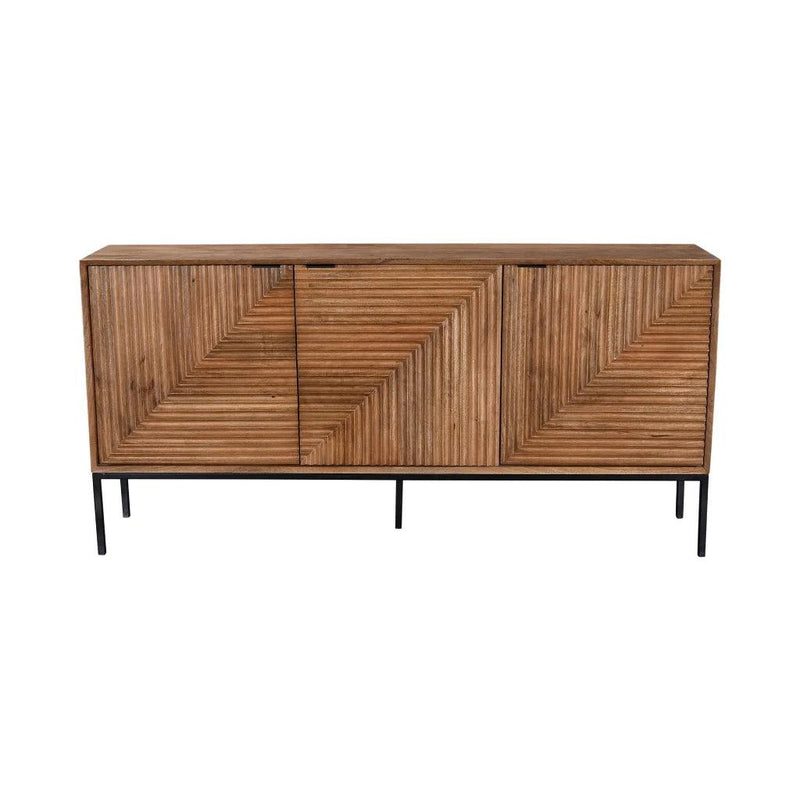 Nikita Iron Based Wooden Sideboard