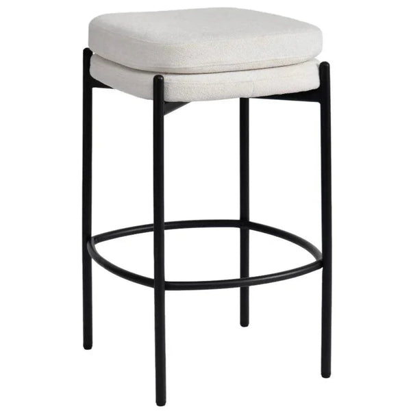 Nina Performance Fabric Counter Stool - LOOMLAN - LH Imports - Counter Stools