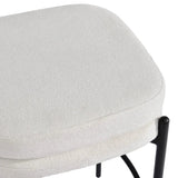 Nina Polyester Upholstered Counter Stool