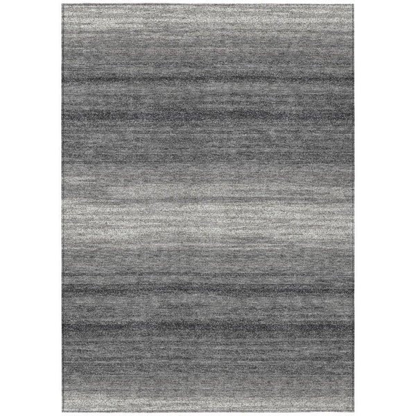 Nira Gray Washable Indoor-Outdoor Rug-Outdoor Rugs-LOOMLAN Rugs-2'6" x 3'10"-LOOMLAN