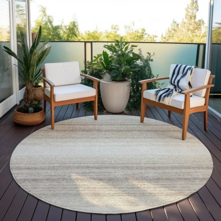 Nira Ivory Washable Indoor-Outdoor Rug-Outdoor Rugs-LOOMLAN Rugs-LOOMLAN