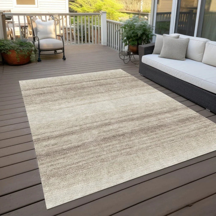 Nira Ivory Washable Indoor-Outdoor Rug-Outdoor Rugs-LOOMLAN Rugs-LOOMLAN
