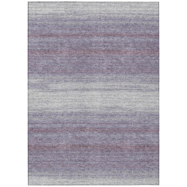 Nira Purple Washable Indoor-Outdoor Rug-Outdoor Rugs-LOOMLAN Rugs-2'6" x 3'10"-LOOMLAN