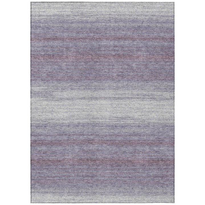 Nira Purple Washable Indoor-Outdoor Rug-Outdoor Rugs-LOOMLAN Rugs-2'6" x 3'10"-LOOMLAN