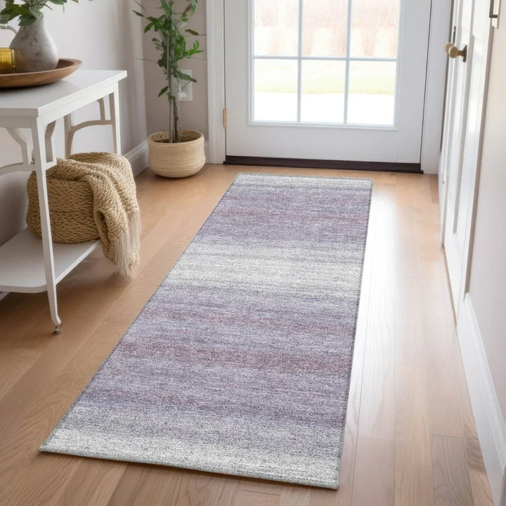 Nira Purple Washable Indoor-Outdoor Rug-Outdoor Rugs-LOOMLAN Rugs-LOOMLAN