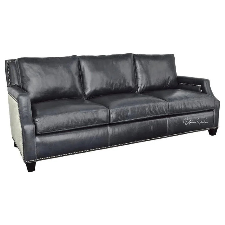 No Sofa Left Unexplored Custom Built Leather - LOOMLAN - Uptown Sebastian - Sofas & Loveseats