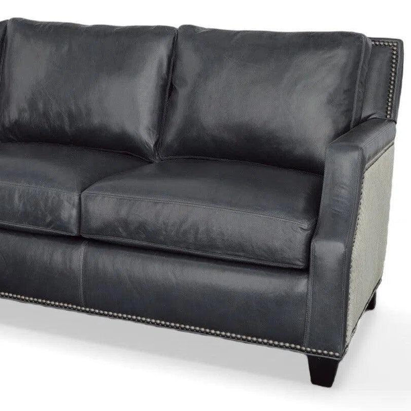 No Sofa Left Unexplored Custom Built Leather Sofas & Loveseats LOOMLAN By Uptown Sebastian