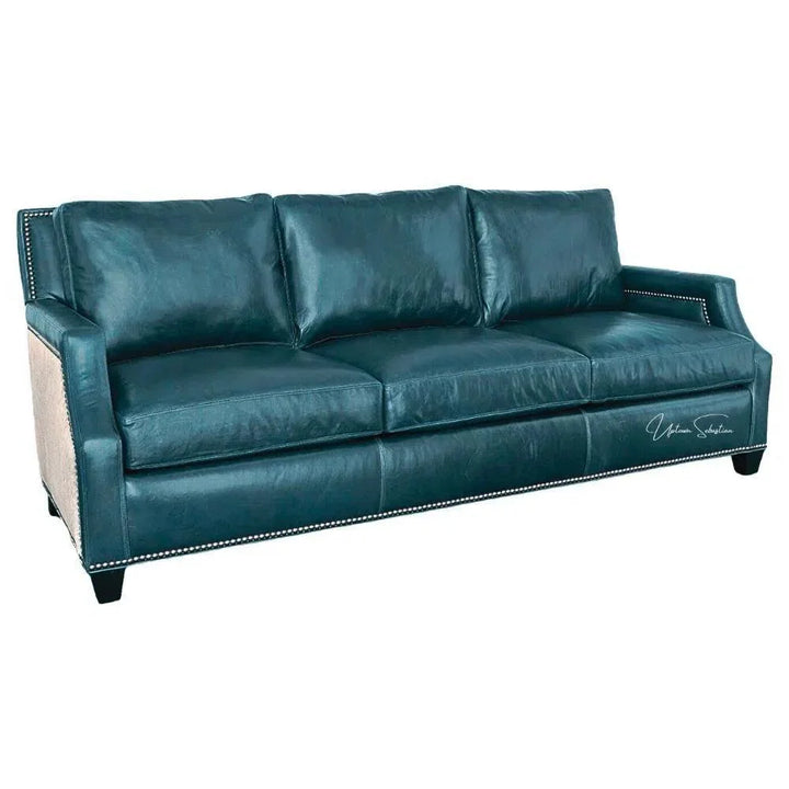 No Sofa Left Unexplored Custom Built Leather - LOOMLAN - Uptown Sebastian - Sofas & Loveseats