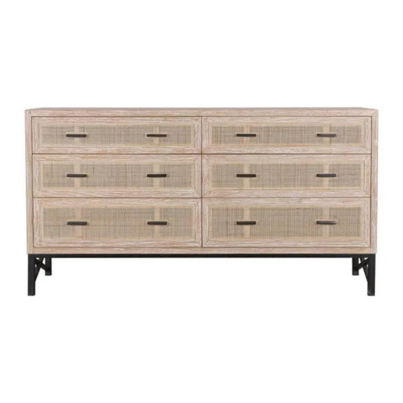 Noah 6 Drawer Dresser Natura