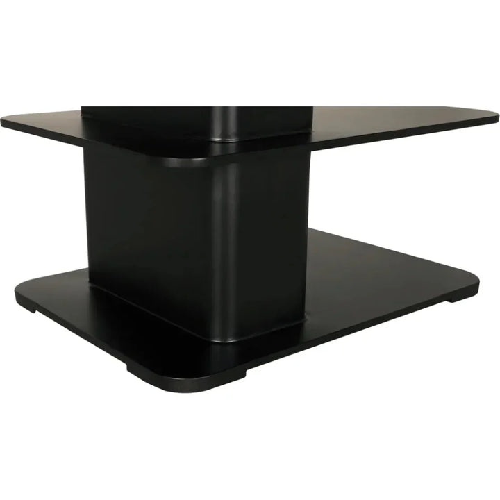 Noir Concoction Side Table Black Industrial Steel - LOOMLAN - Noir - Side Tables