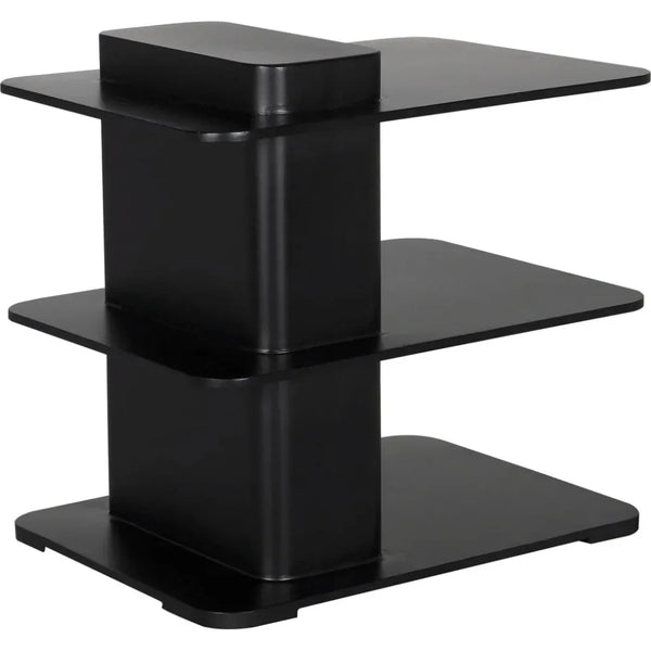 Noir Concoction Side Table Black Industrial Steel - LOOMLAN - Noir - Side Tables