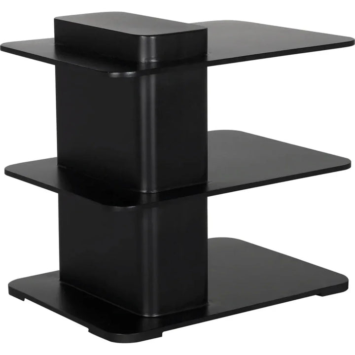 Noir Concoction Side Table Black Industrial Steel - LOOMLAN - Noir - Side Tables