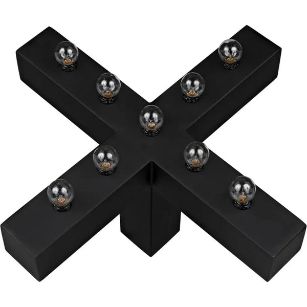 Nolen Steel Table Lamp - LOOMLAN - Noir - Table Lamps