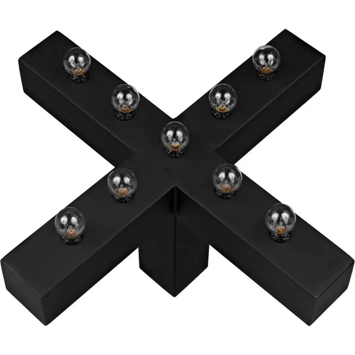 Nolen Steel Table Lamp - LOOMLAN - Noir - Table Lamps