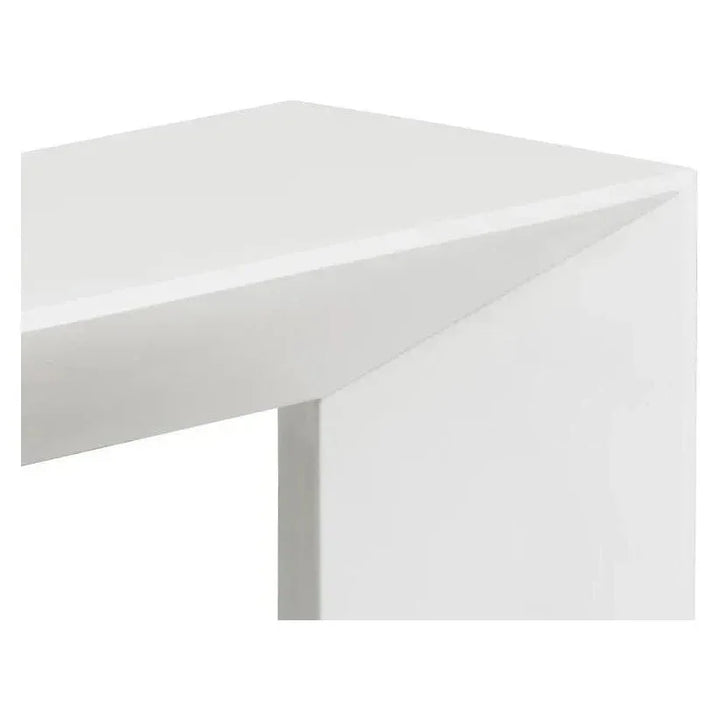 Nomad Concrete Outdoor Backless Bench-Outdoor Benches-SUNPAN-LOOMLAN