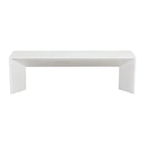 Nomad Concrete Outdoor Backless Bench